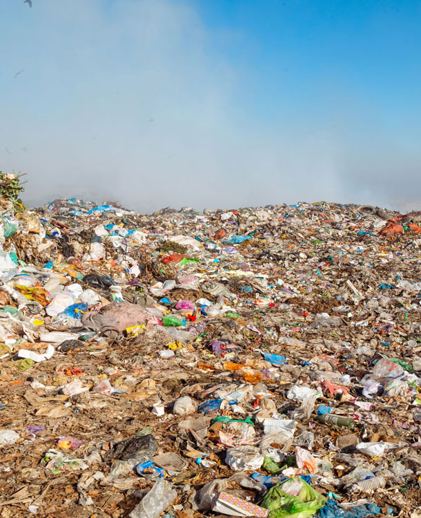 Burning trash piles in landfill 2024 11 16 20 11 40 utc